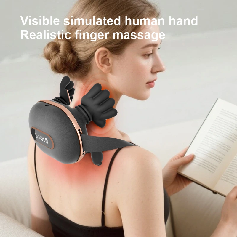 YLSM004 LCD Display Hand Neck and Shoulder Massager