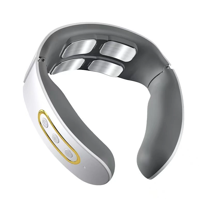 YLSM006 Intelligent Neck Massager U Shape Wireless Electric Portable Hot Compress Deep Tissue for Shoulder Pain Relief Massager