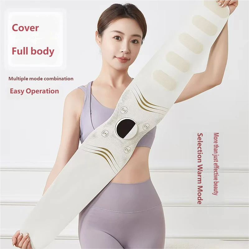 YLSM020 Massage device - Abdominal waistband with microcurrent heat therapy beauty shaping device - Abdominal support belt