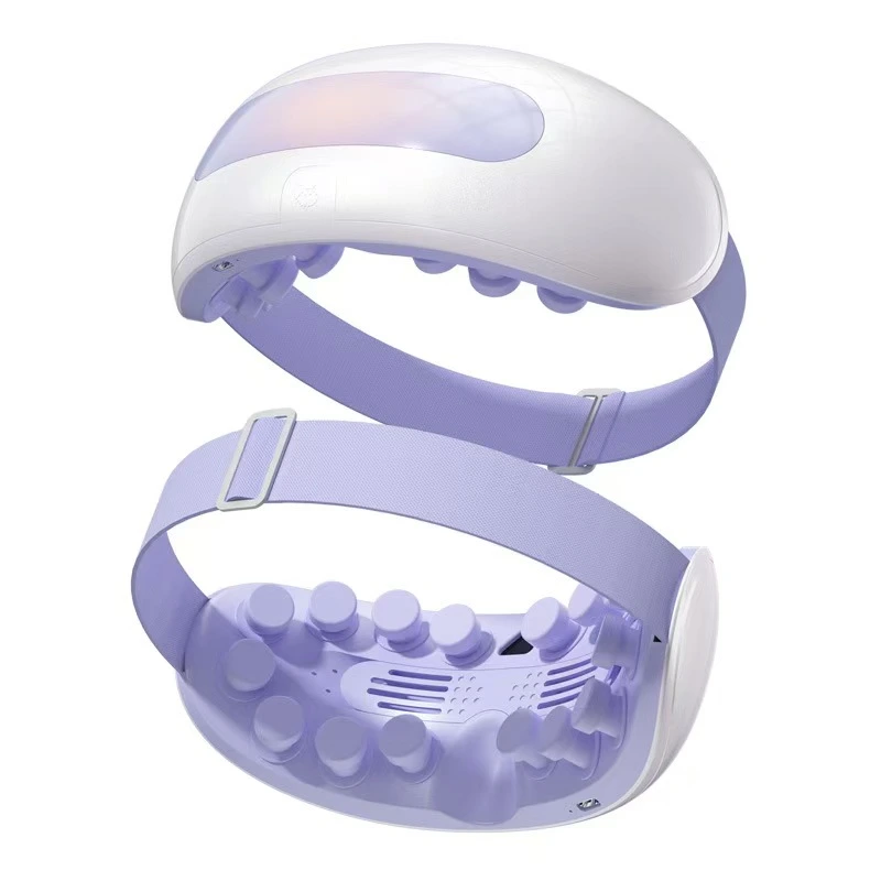 YLSM042 Rechargeable Steam Eye Massager with Bluetooth Music, 16‑Point Acupoint Massage, Constant Temperature Heating for Eye Fatigue Relief