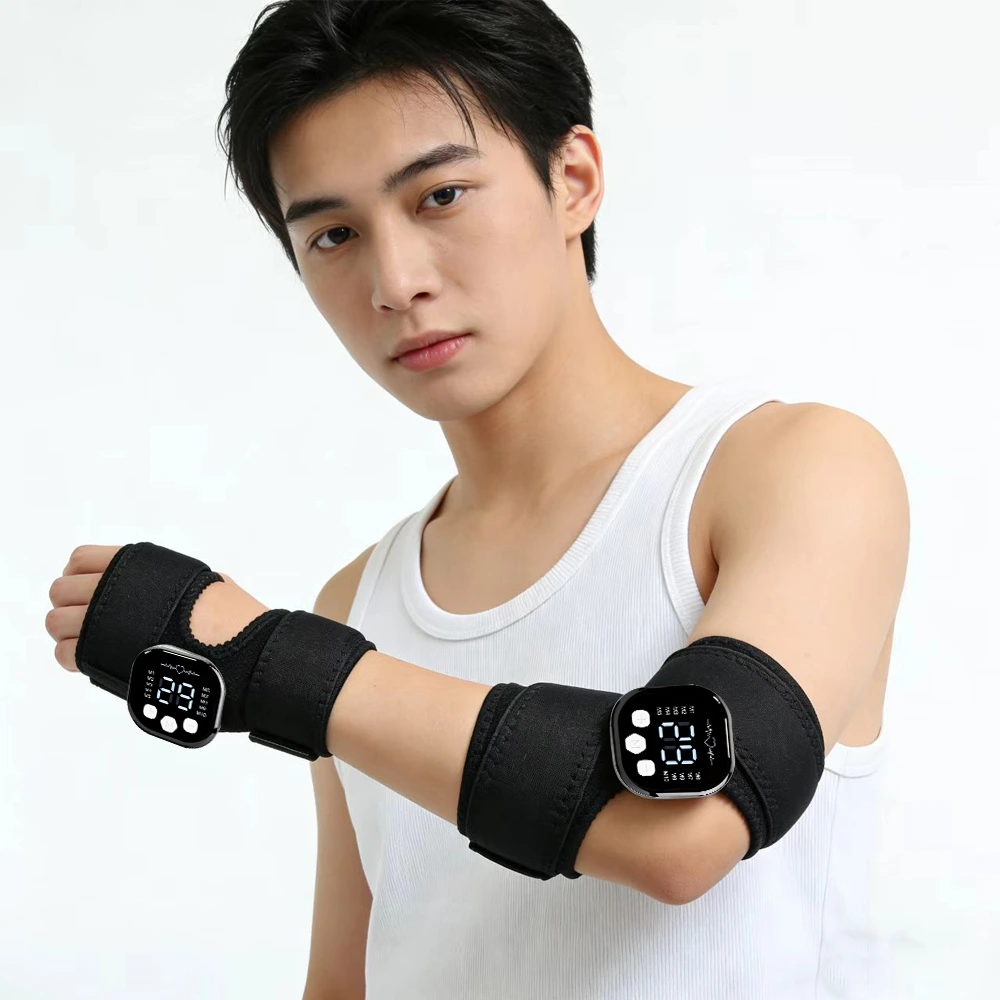 YLSM093 6-in-1 EMS Heating Massager for Arms Legs Hands Feet Elbows and Knees Multi-function Massage Device