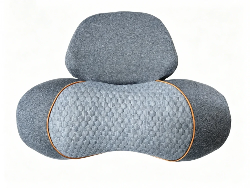 YLSM056 Cervical Massage Pillow Vibration Constant Temperature Hot compress Pillow Support Neck Massage Instrument Ergonomic Shoulder and Neck Massager