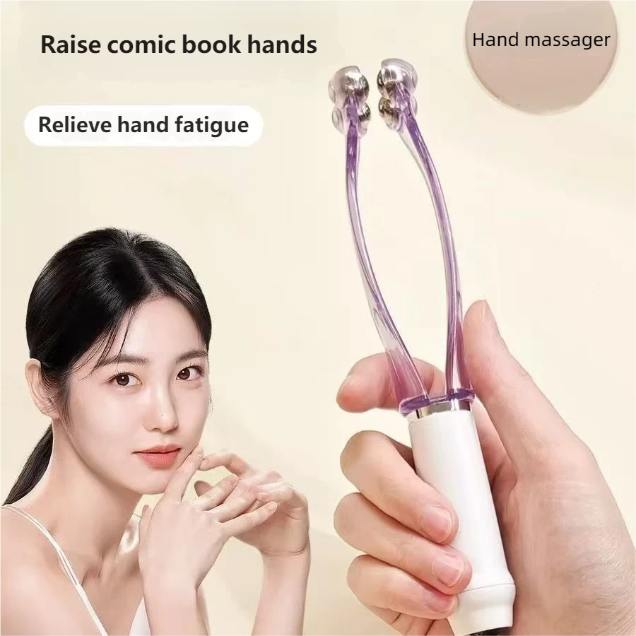 YLSM066 A Fashionable and Compact Hand Massager That Is Easy to Carry. Enjoy Relaxing Your Fingers Anytime and Anywhere.