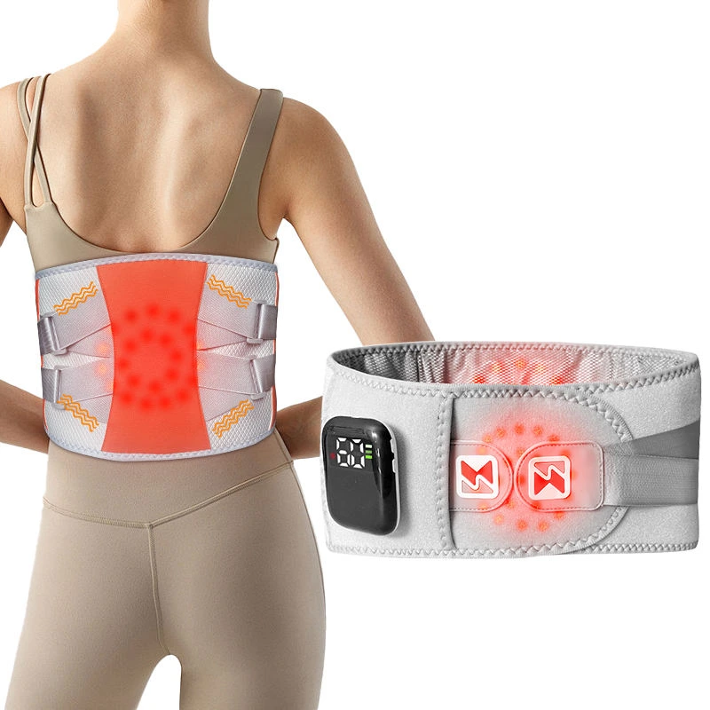 YLSM059 Heating massage belt, hot compress, warm waist massager, red light therapy, heating and waist protection massager