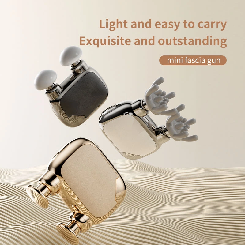 YLSM060 Pocket fascia gun, portable mini muscle massager, electric multifunctional relaxation full body massage gun