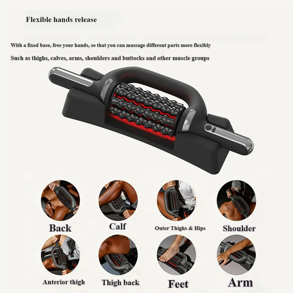 YLSM097 Electric Massage Roller Rolling Massager with Red Light Foot Massager Roller Machine OEM ODM